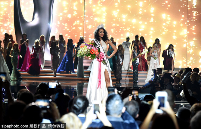 2017美國小姐出爐 哥倫比亞區小姐奪冠淚灑現場