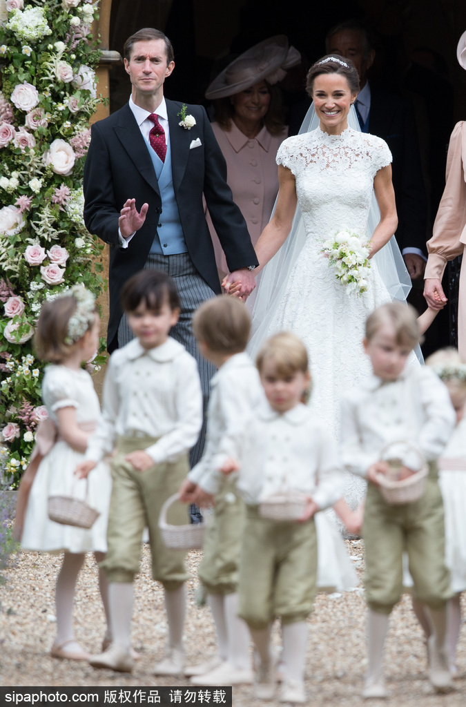 英國(guó)凱特王妃妹妹大婚 婚禮現(xiàn)場(chǎng)現(xiàn)場(chǎng)浪漫甜蜜