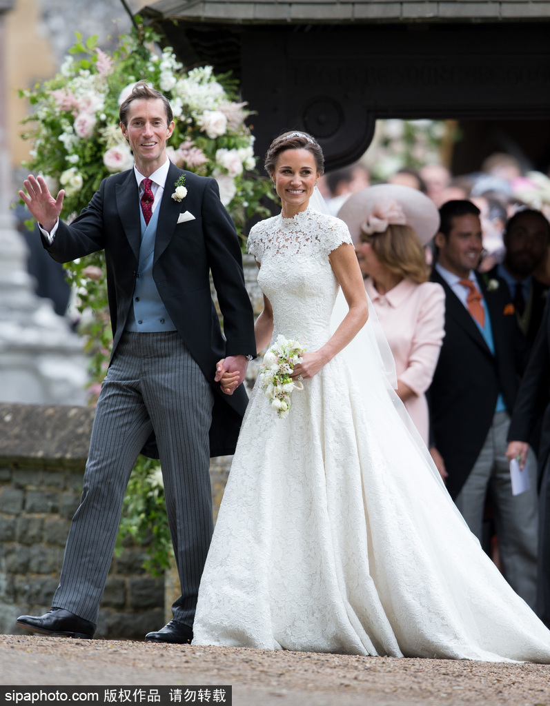 英國凱特王妃妹妹大婚 婚禮現(xiàn)場現(xiàn)場浪漫甜蜜