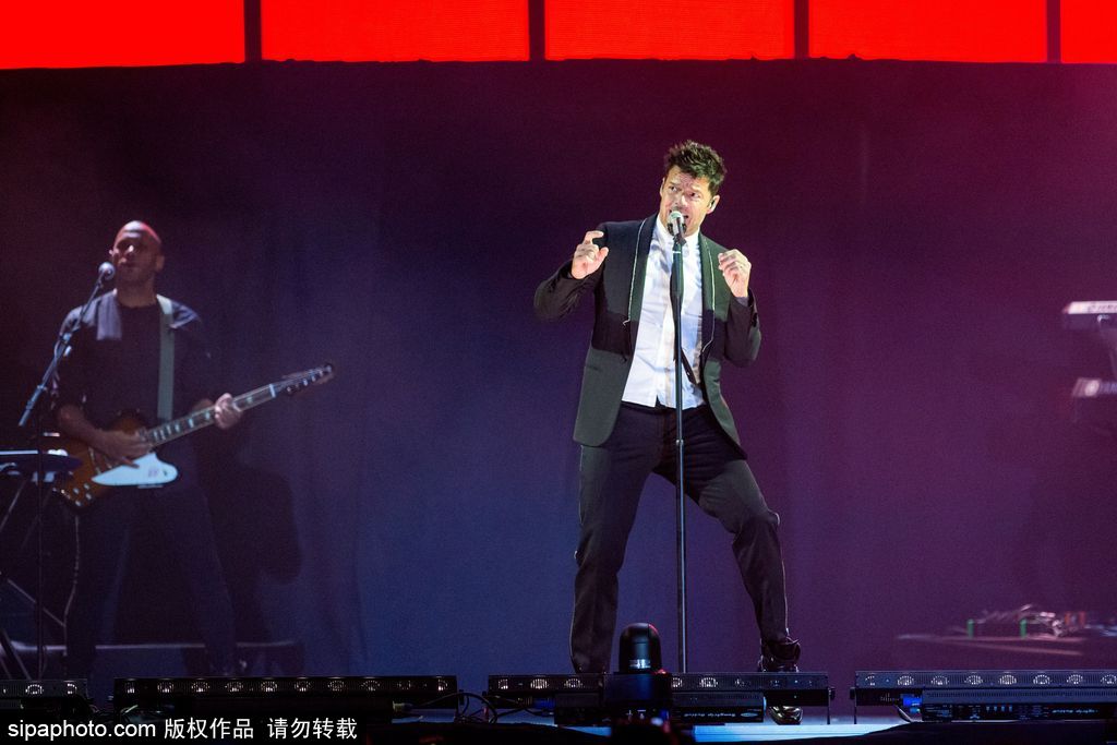 拉丁歌王瑞奇·馬丁西班牙火爆開唱彰顯個(gè)人魅力