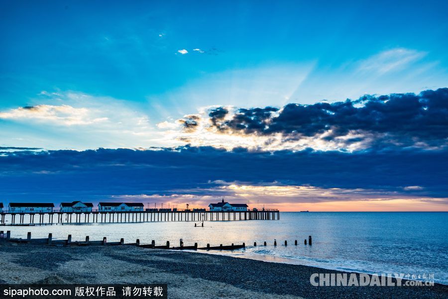 美到心坎里 英國索思沃爾德海邊風光