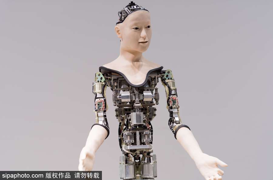簡直要逆天 日本仿生機器人展逼真到嚇人