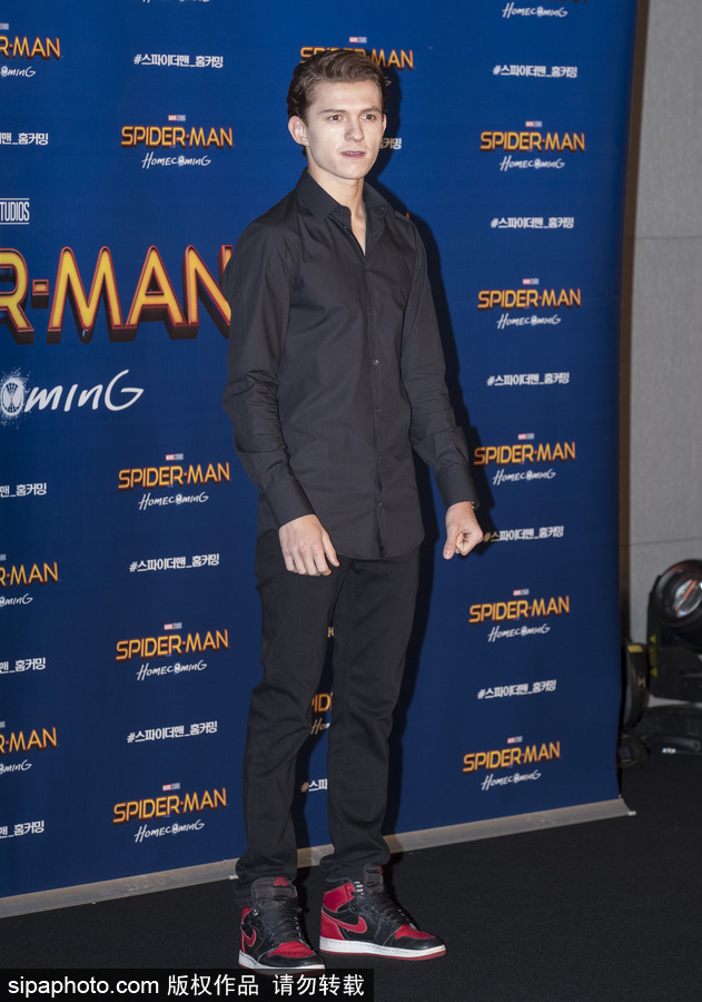 電影《蜘蛛俠：英雄歸來(lái)》韓國(guó)首映人氣爆棚