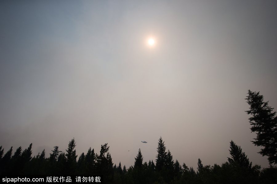 加拿大卑詩省山火蔓延 近7000人被疏散全省進入緊急狀態