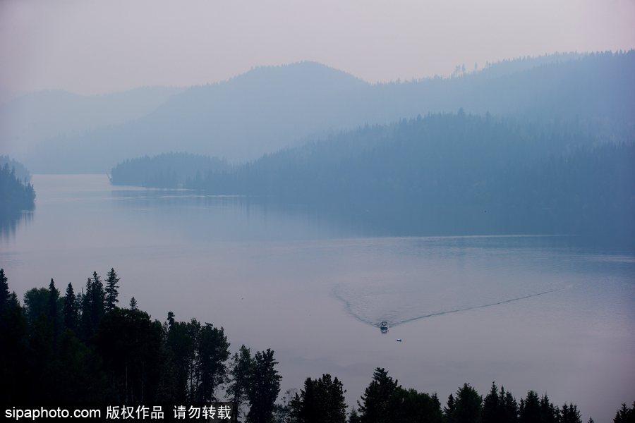 加拿大卑詩省山火蔓延 近7000人被疏散全省進入緊急狀態