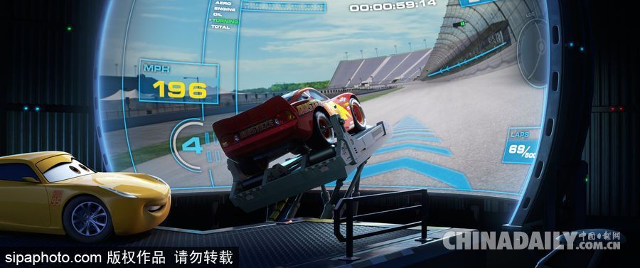 電影《賽車總動(dòng)員3:極速挑戰(zhàn)》劇照