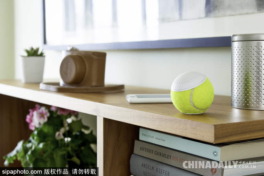 廢舊網(wǎng)球改造藍(lán)牙音響 顏值高小清新