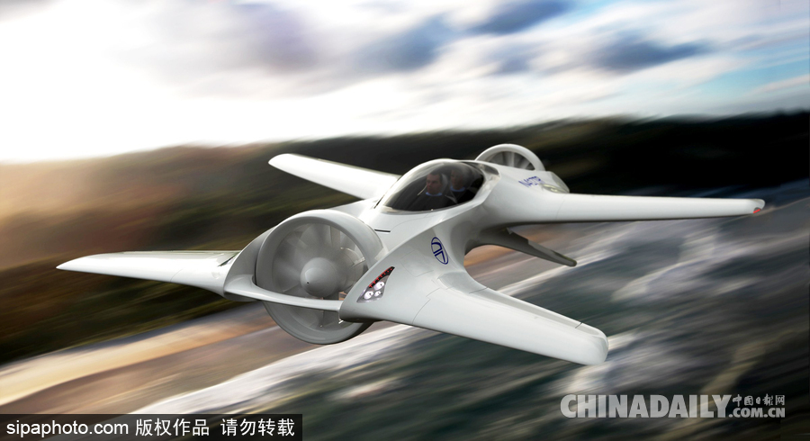 坐汽車也能上天了！飛行汽車問世炫酷十足