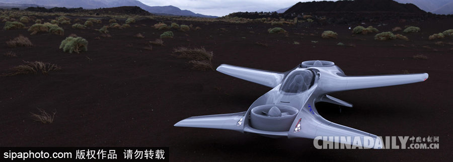 坐汽車也能上天了！飛行汽車問(wèn)世炫酷十足