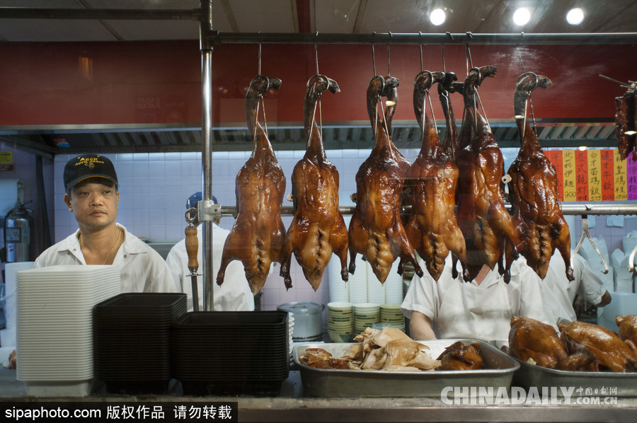 領(lǐng)略繁華的美國(guó)紐約街景 中國(guó)元素濃郁