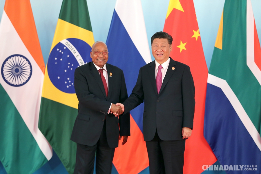 習近平主持金磚國家領導人第九次會晤