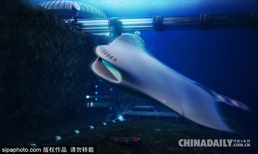 英國科學家腦洞大開 3D打印潛艇外形似鰻魚