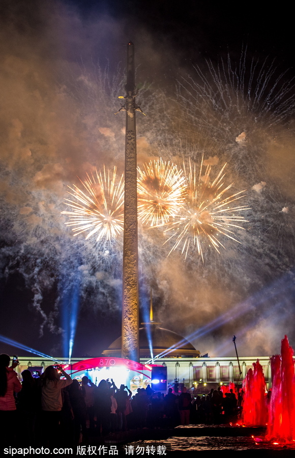 莫斯科870歲生日！全城洋溢節日氣氛