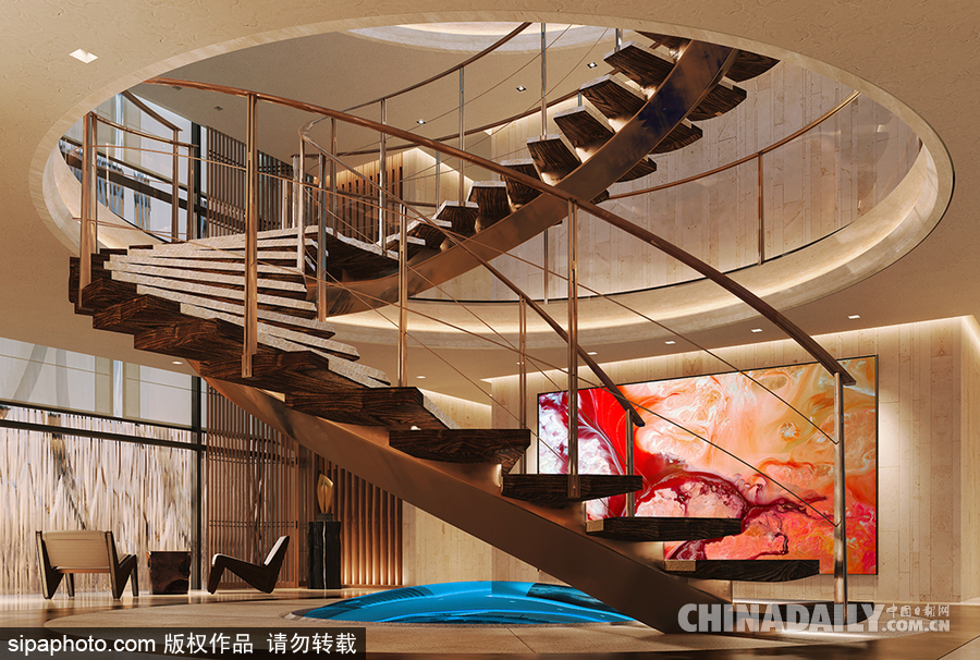 奢華到?jīng)]朋友！荷蘭公司設(shè)計超豪華游艇