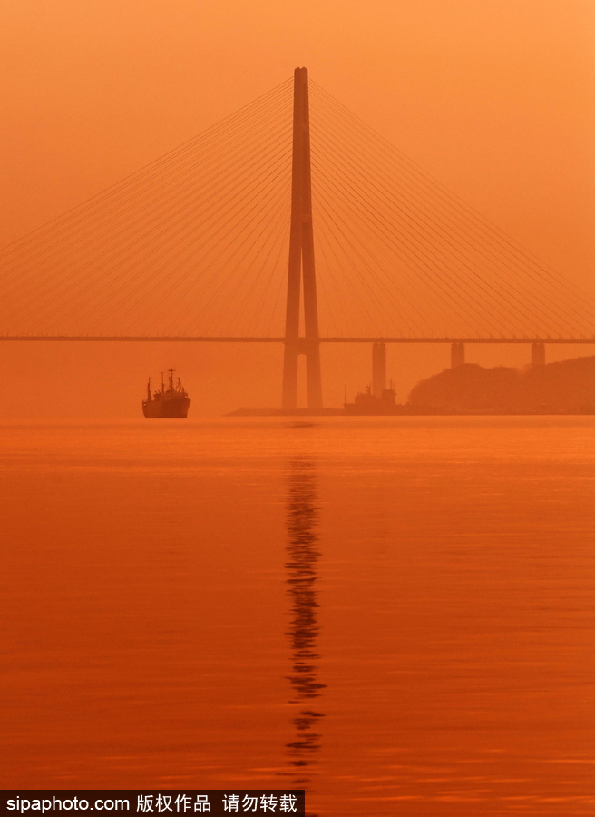 靜謐的海邊城市 俄羅斯海參崴初冬風(fēng)光