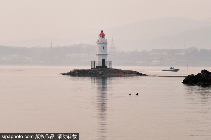 靜謐的海邊城市 俄羅斯海參崴初冬風光