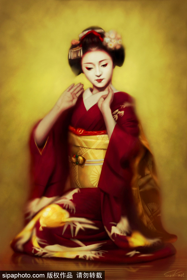 指尖上的藝術 日本藝術家iPhone創作肖像畫