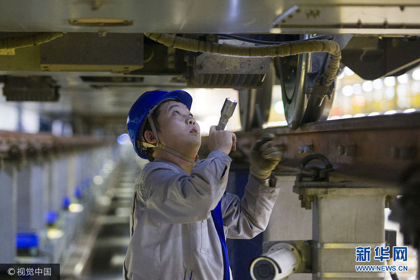 西安：動車“體檢” 備戰西成高鐵開通