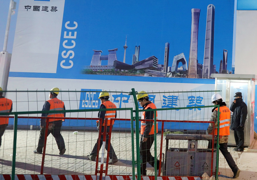 新春走基層：3000余名建設(shè)者堅守雄安新區(qū)建設(shè)工地