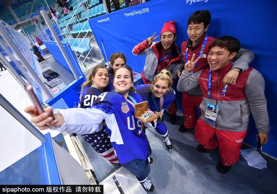 自拍狂魔玩轉平昌!盤點平昌冬奧會上的最美自拍瞬間