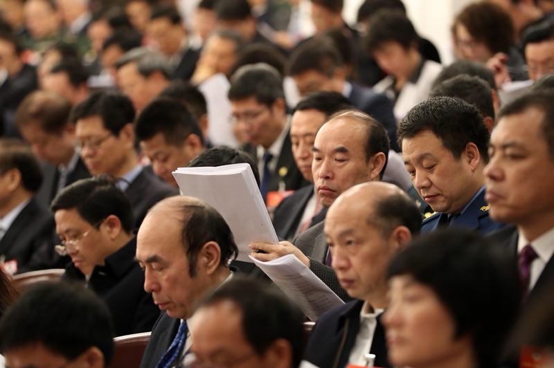 十三屆全國人大一次會議在京開幕