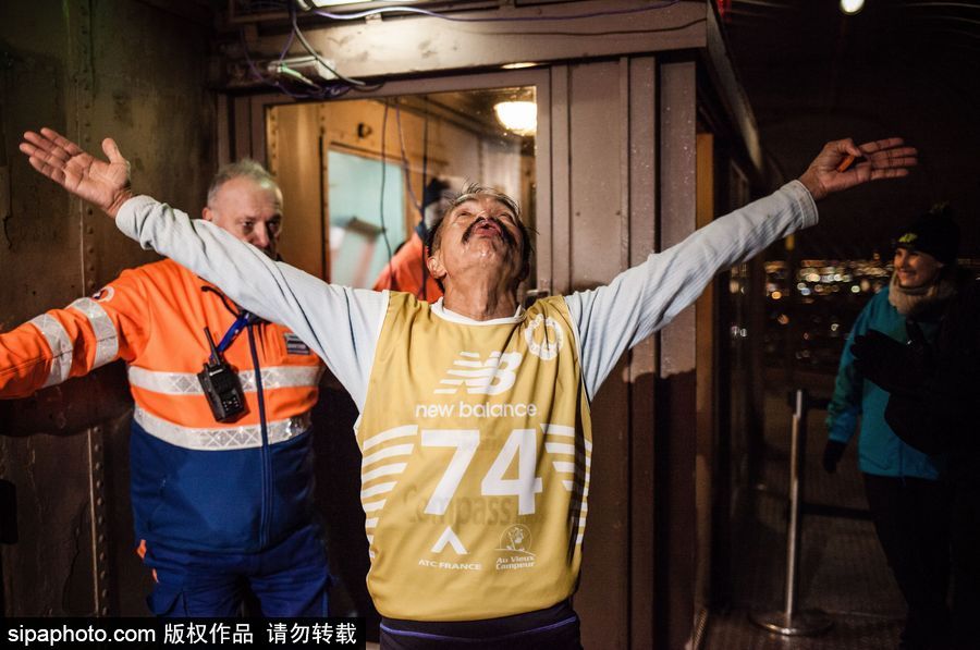 垂直馬拉松來襲！第四屆埃菲爾鐵塔爬樓梯大賽活力開跑