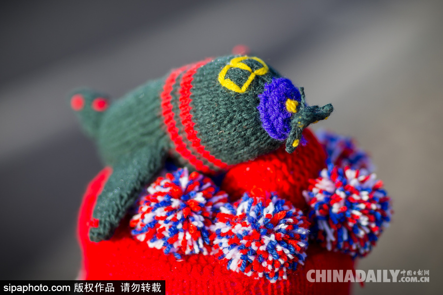 英國皇家空軍百年紀(jì)念 毛線版飛機(jī)造型多樣呆萌可愛