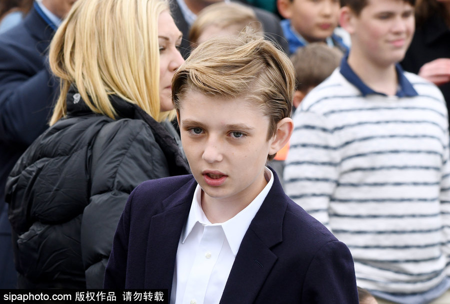 白宮舉行復活節滾彩蛋活動 “第一家庭”白宮南草坪狂歡