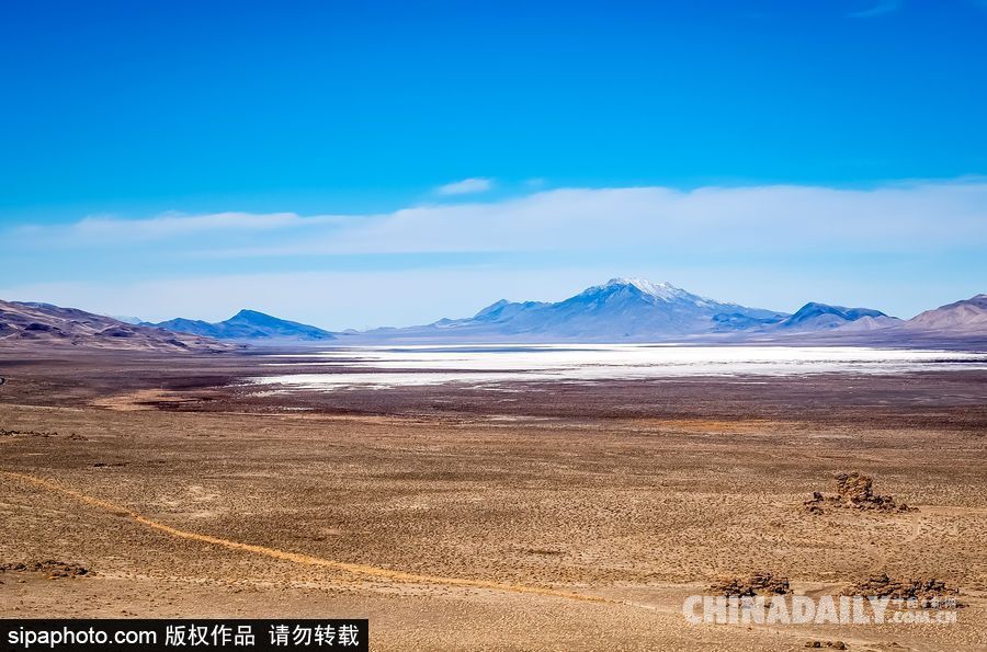 感受美國內華達州冬季風光 人煙稀少一望無垠