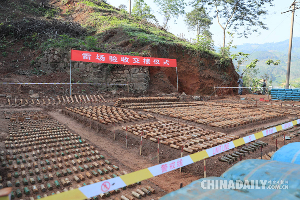 致敬！云南官兵手工搜排8000余枚爆炸物