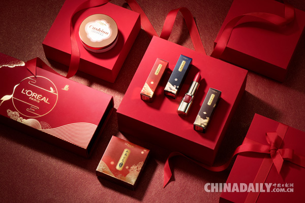 歐萊雅和中國(guó)國(guó)家博物館跨界合作 推出中國(guó)風(fēng)唇膏