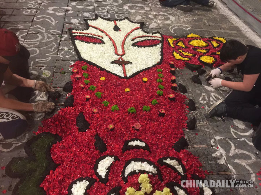 美爆！大外學(xué)子作品驚艷意大利鮮花節(jié)