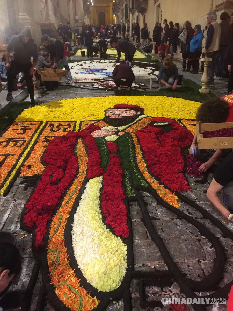 美爆！大外學(xué)子作品驚艷意大利鮮花節(jié)