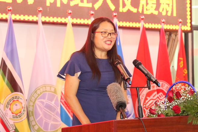 肯尼亞華人社團舉行儀式 歡迎孫保紅大使履新