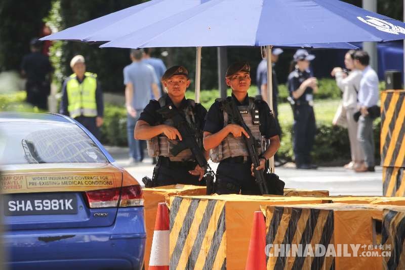 新加坡：朝美領(lǐng)導人會晤在即 下榻酒店安保森嚴