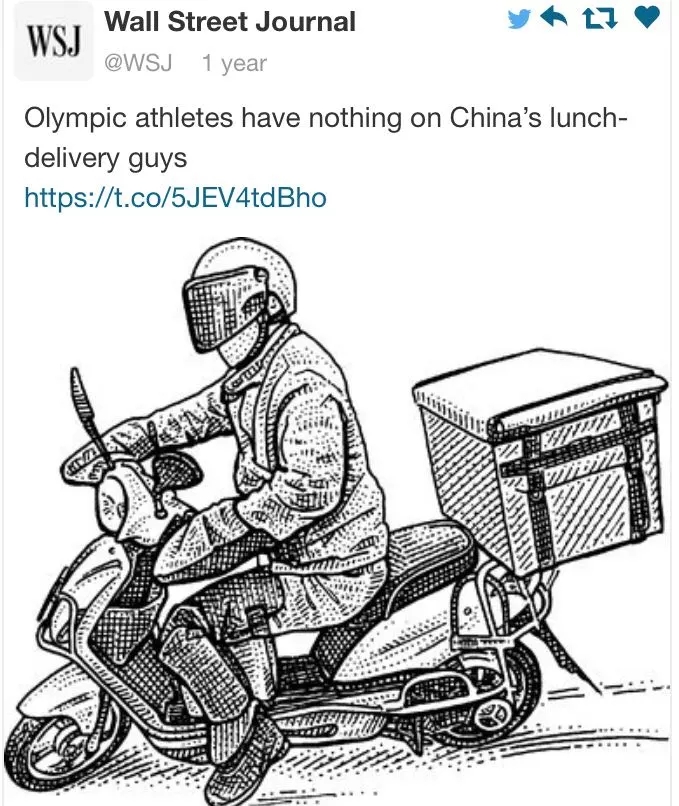 “失戀了，小哥可以給我畫只小腦斧嗎？”盤點外賣小哥收到過的奇葩要求丨外媒說