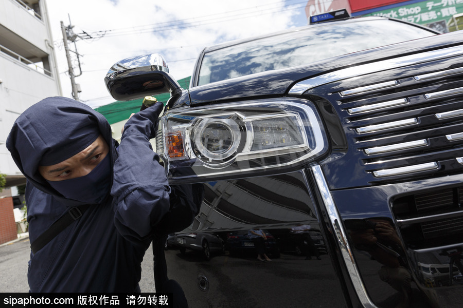 別慌他只是個司機！日本推出忍者司機服務還可展示技能