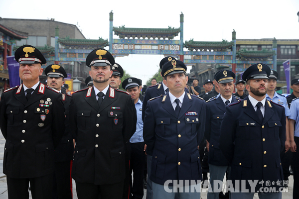 中意警方啟動第二次在華警務聯合巡邏