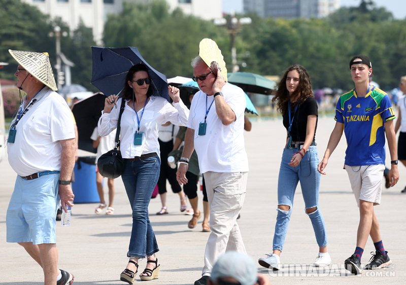北京迎持續4天高溫天氣