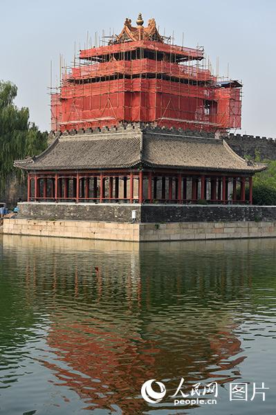 故宮啟動角樓維護保養(yǎng)工程