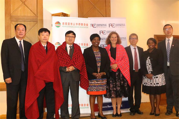 王學(xué)政參贊出席法律知識(shí)講座 鼓勵(lì)在肯華人華僑依法運(yùn)營合法工作