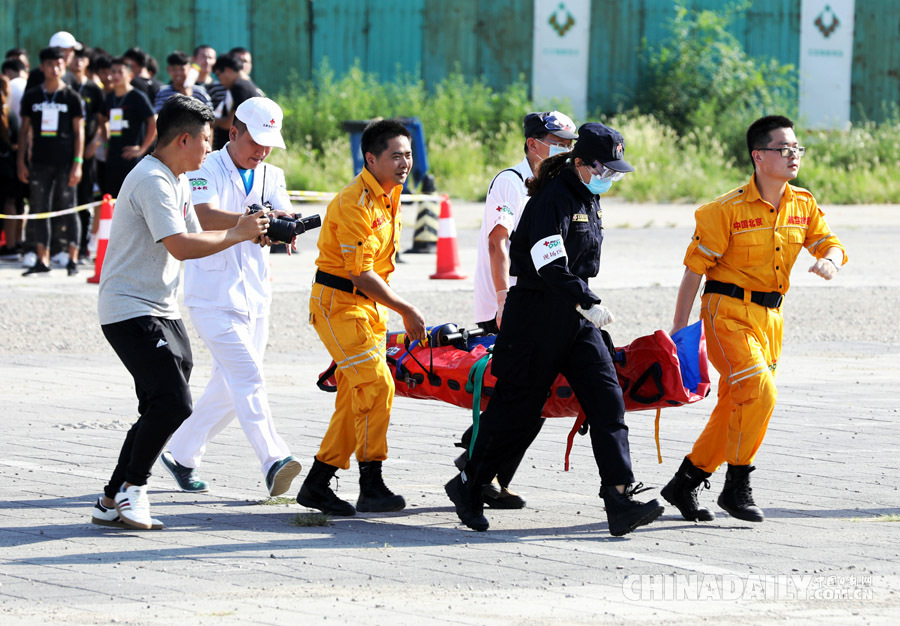 中捷兩國聯(lián)合進行迎冬奧衛(wèi)生應急演練