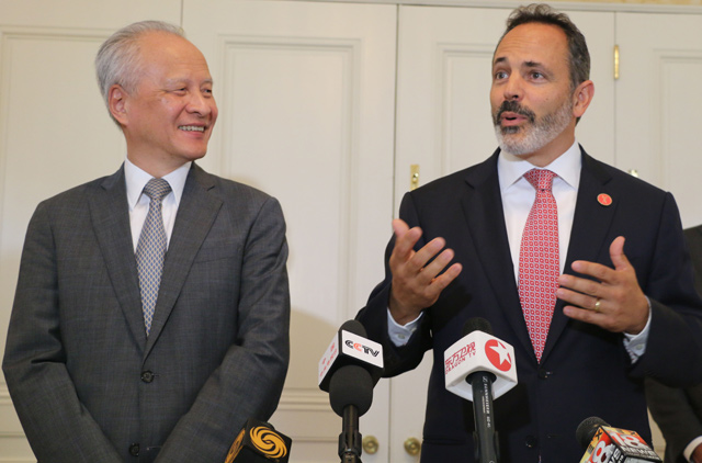 崔天凱：中美貿(mào)易問(wèn)題要認(rèn)真解決，同時(shí)要著眼大局