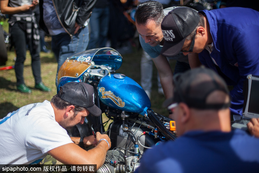 炫酷造型出盡風(fēng)頭！德國萊昂貝格成為摩托車愛好者的天堂