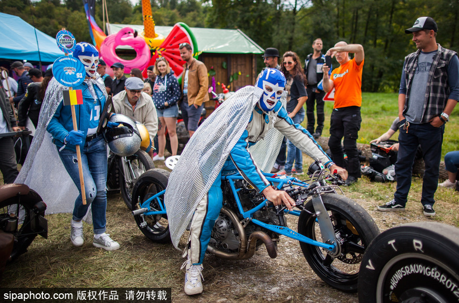 炫酷造型出盡風頭！德國萊昂貝格成為摩托車愛好者的天堂