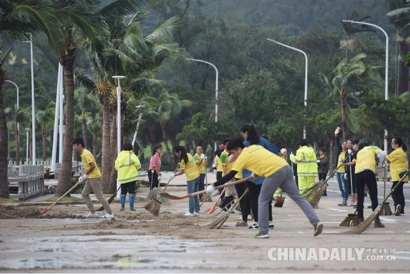 廣東珠海：臺風“山竹”過境 生活生產秩序逐漸恢復