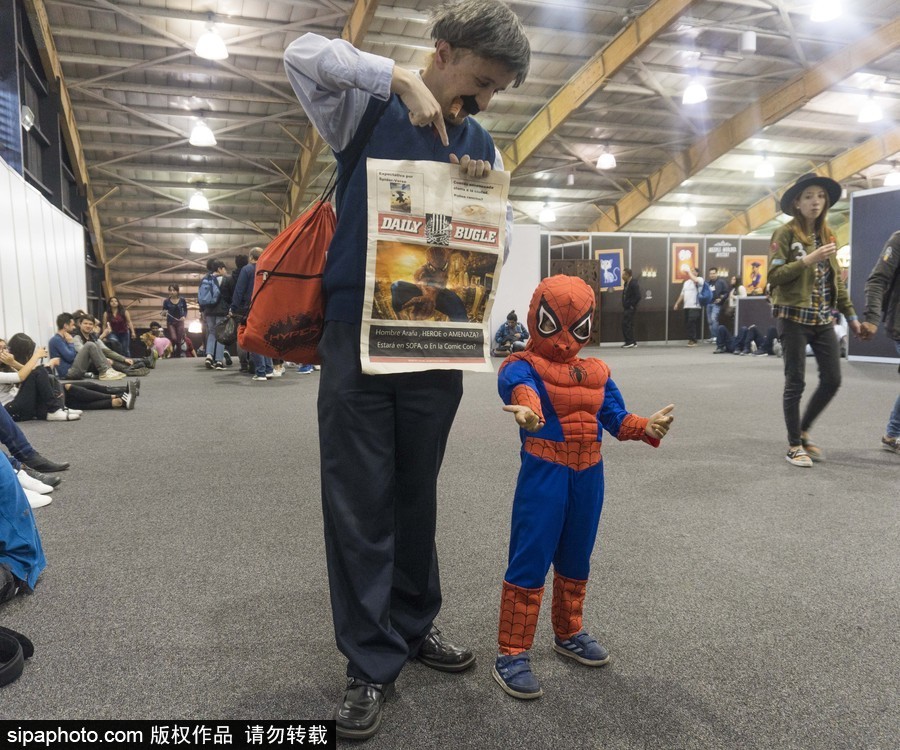 哥倫比亞波哥大：各類coser大顯身手！2018沙發休閑奇幻博覽會盛大開幕