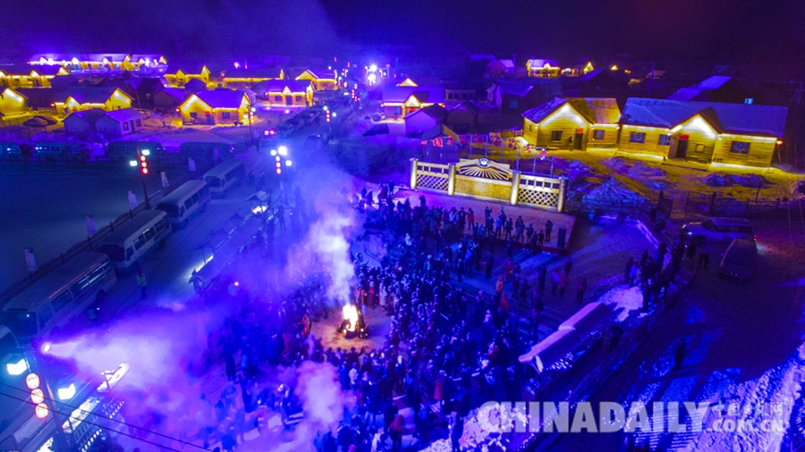 【改革開放40年】基層行：冬季來新疆滑雪！新疆可可托海實(shí)現(xiàn)工礦區(qū)到旅游區(qū)轉(zhuǎn)型