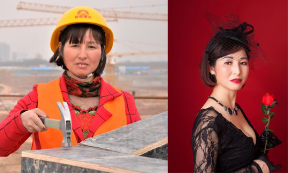 驚艷了時光！當(dāng)女工們脫下工裝走進照相館