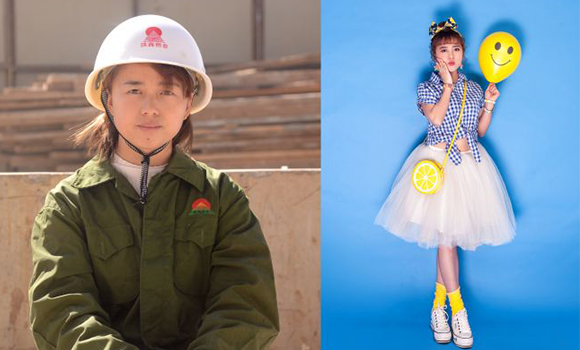 當女工們脫下工裝走進照相館 對比照讓人感嘆